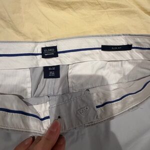 GAP Slim Fit Chinos in Light Gray